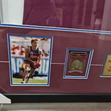 Load image into Gallery viewer, Will Ashcroft Signed and Framed Brisbane Lions Jumper
