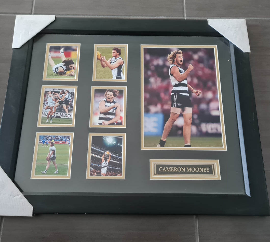 Cameron Mooney Framed Geelong Picture