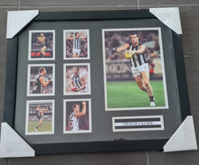 Load image into Gallery viewer, Travis Cloke Framed Collingwood Silver Trimmed Picture
