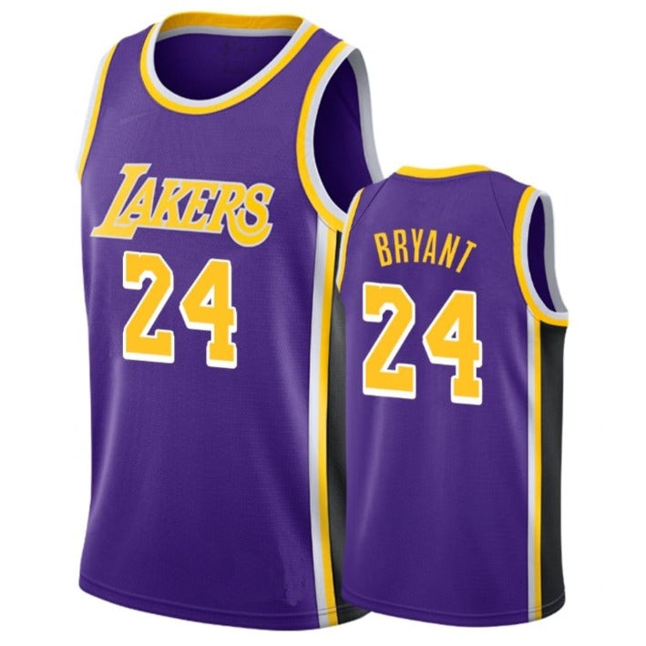 Kobe Bryant LA Lakers Purple Kids Jersey No24