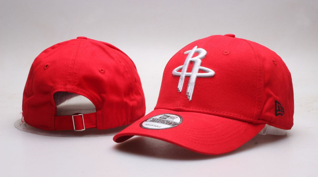 Houston Rockets Red Strap Back Cap