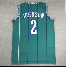 Load image into Gallery viewer, Larry Johnson Charlotte Hornets Jersey No.2
