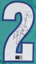 Load image into Gallery viewer, Larry Johnson Autographed Hornets away Jersey with COA
