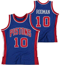 Load image into Gallery viewer, Dennis Rodman Pistons Home Jersey No.10
