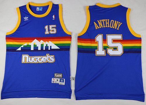 Carmelo Anthony Denver Nuggets Home Jersey #15