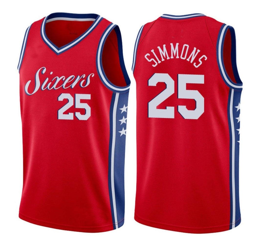 Ben Simmons Philadelphia 76ers Jersey no.25