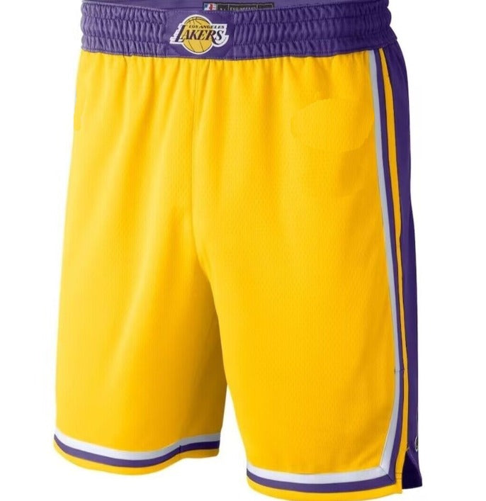 LA Lakers Unisex Yellow Shorts