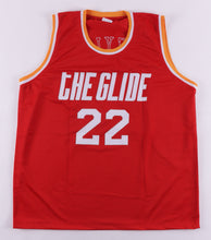 Load image into Gallery viewer, Clyde Drexler Autographed Houston Rockets Jersey with COA
