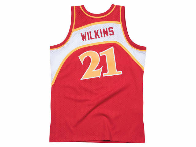 Dominique Wilkins Atlanta Hawks Home Jersey No.21