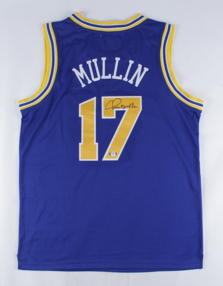 Chris Mullin Autographed Golden State Warriors Jersey with COA